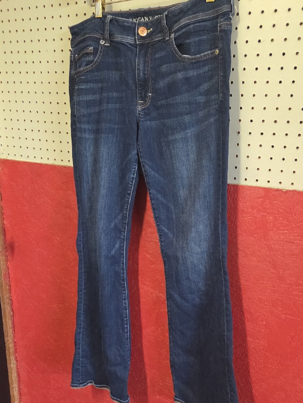 American Eagle Outfitters Dark Indigo Flare Jeans